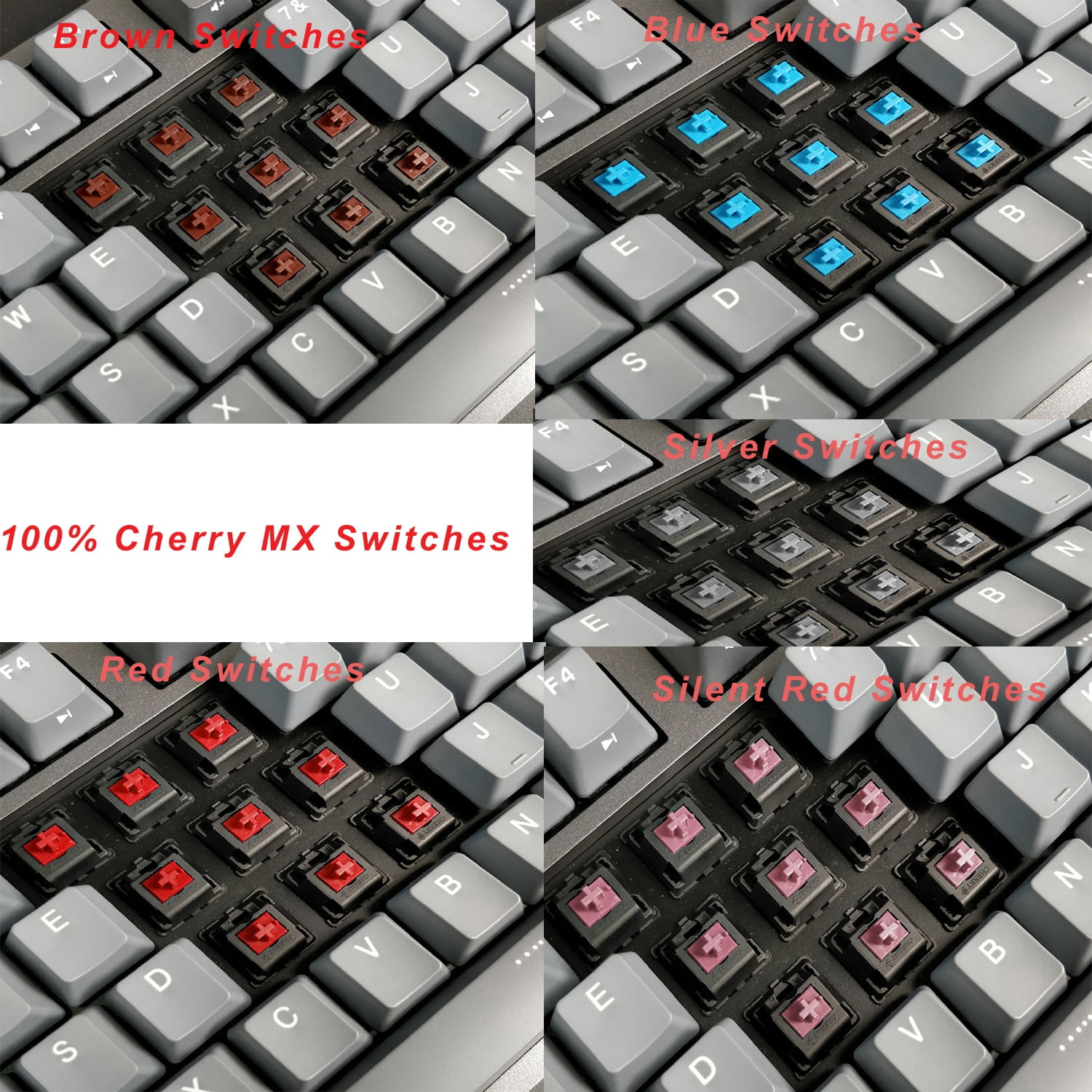 Durgodk 320 Taurus Mechanical Keyboard Cherry MX Switches