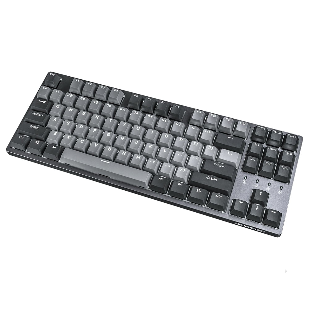 grey and black keyboard